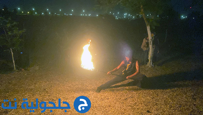 فعاليات ليلية باحضان الطبيعة في وادي قانا في جلجولية